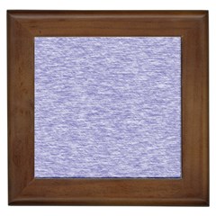 Light Purple Color Textured Framed Tile by SpinnyChairDesigns