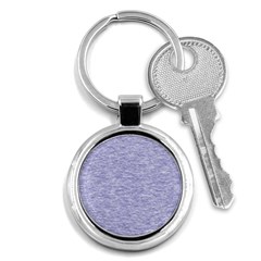 Light Purple Color Textured Key Chain (round) by SpinnyChairDesigns