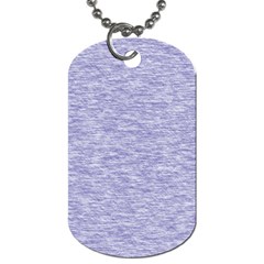 Light Purple Color Textured Dog Tag (two Sides) by SpinnyChairDesigns