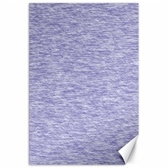 Light Purple Color Textured Canvas 20  X 30  by SpinnyChairDesigns