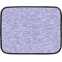 Light Purple Color Textured Fleece Blanket (mini) by SpinnyChairDesigns