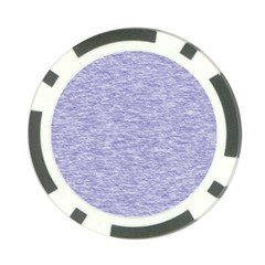 Light Purple Color Textured Poker Chip Card Guard (10 Pack) by SpinnyChairDesigns