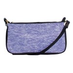 Light Purple Color Textured Shoulder Clutch Bag Front