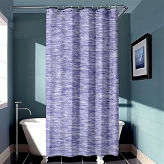 Light Purple Color Textured Shower Curtain 36  X 72  (stall)  by SpinnyChairDesigns