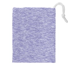 Light Purple Color Textured Drawstring Pouch (4xl) by SpinnyChairDesigns