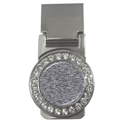 Black White Grey Texture Money Clips (cz)  by SpinnyChairDesigns