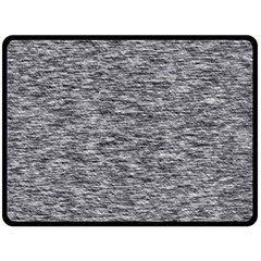 Black White Grey Texture Fleece Blanket (large)  by SpinnyChairDesigns