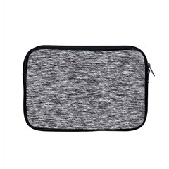 Black White Grey Texture Apple Macbook Pro 15  Zipper Case by SpinnyChairDesigns