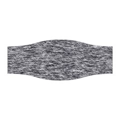 Black White Grey Texture Stretchable Headband by SpinnyChairDesigns