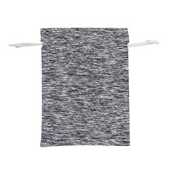 Black White Grey Texture Lightweight Drawstring Pouch (l) by SpinnyChairDesigns