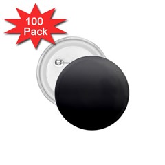 Black Gradient Ombre Color 1 75  Buttons (100 Pack)  by SpinnyChairDesigns