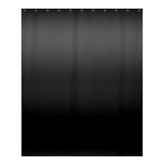 Black Gradient Ombre Color Shower Curtain 60  X 72  (medium)  by SpinnyChairDesigns