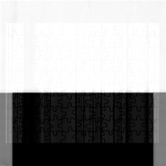 Pitch Black Color Stripes Rectangular Jigsaw Puzzl by SpinnyChairDesigns