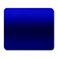 Cobalt Blue Gradient Ombre Color Large Mousepads by SpinnyChairDesigns