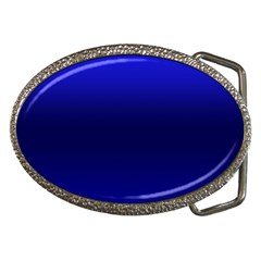 Cobalt Blue Gradient Ombre Color Belt Buckles by SpinnyChairDesigns