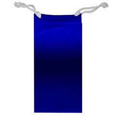 Cobalt Blue Gradient Ombre Color Jewelry Bag by SpinnyChairDesigns