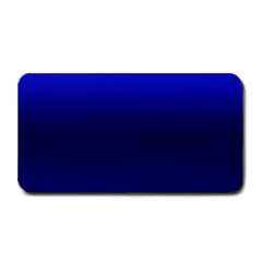 Cobalt Blue Gradient Ombre Color Medium Bar Mats by SpinnyChairDesigns