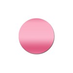 Blush Pink Color Gradient Ombre Golf Ball Marker (10 pack) Front