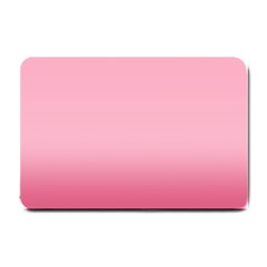 Blush Pink Color Gradient Ombre Small Doormat  by SpinnyChairDesigns