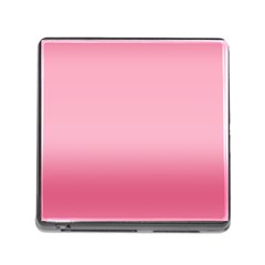 Blush Pink Color Gradient Ombre Memory Card Reader (square 5 Slot) by SpinnyChairDesigns