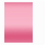 Blush Pink Color Gradient Ombre Large Garden Flag (Two Sides) Front