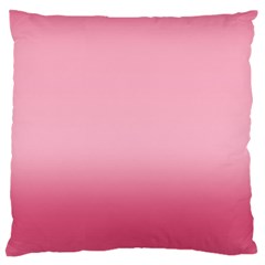 Blush Pink Color Gradient Ombre Standard Flano Cushion Case (two Sides) by SpinnyChairDesigns