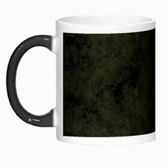 Army Green Color Grunge Morph Mugs by SpinnyChairDesigns