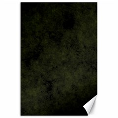 Army Green Color Grunge Canvas 20  X 30  by SpinnyChairDesigns