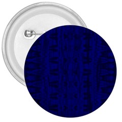 Cobalt Blue Color Batik 3  Buttons by SpinnyChairDesigns