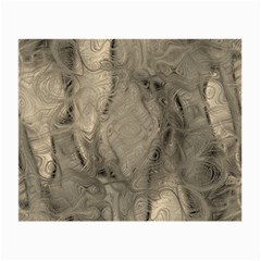 Abstract Tan Beige Texture Small Glasses Cloth