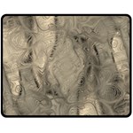 Abstract Tan Beige Texture Fleece Blanket (Medium)  60 x50  Blanket Front