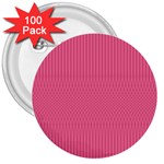 Blush Pink Color Stripes 3  Buttons (100 pack)  Front