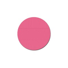 Blush Pink Color Stripes Golf Ball Marker (10 Pack) by SpinnyChairDesigns