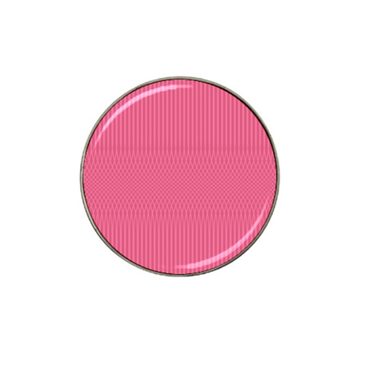 Blush Pink Color Stripes Hat Clip Ball Marker (10 pack)