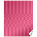 Blush Pink Color Stripes Canvas 16  x 20  15.75 x19.29  Canvas - 1