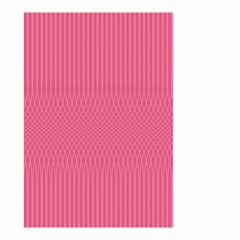 Blush Pink Color Stripes Small Garden Flag (two Sides) by SpinnyChairDesigns