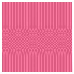 Blush Pink Color Stripes Wooden Puzzle Square by SpinnyChairDesigns