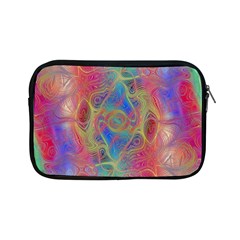 Boho Tie Dye Rainbow Apple Ipad Mini Zipper Cases by SpinnyChairDesigns