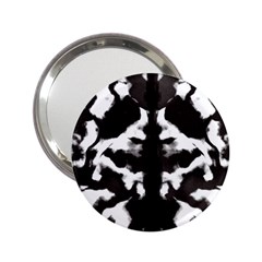 Rorschach Ink Blot Pattern 2 25  Handbag Mirrors by SpinnyChairDesigns