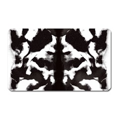 Rorschach Ink Blot Pattern Magnet (rectangular) by SpinnyChairDesigns