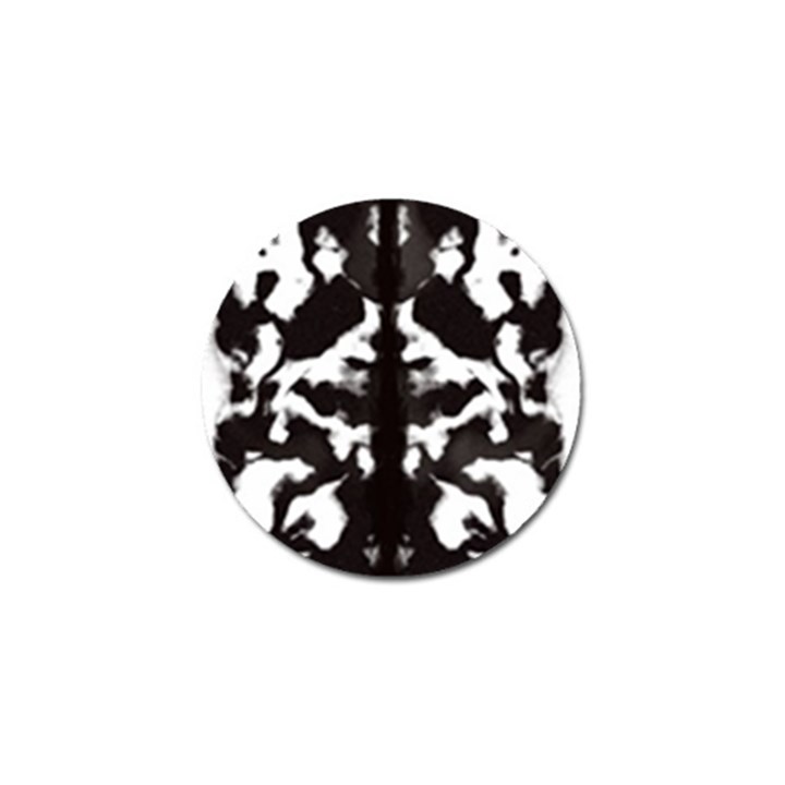 Rorschach Ink Blot Pattern Golf Ball Marker (4 pack)