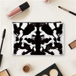 Rorschach Ink Blot Pattern Cosmetic Bag (Medium) Back