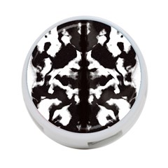 Rorschach Ink Blot Pattern 4-port Usb Hub (one Side) by SpinnyChairDesigns