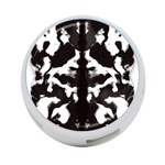 Rorschach Ink Blot Pattern 4-Port USB Hub (Two Sides) Front