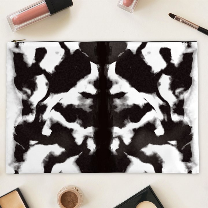 Rorschach Ink Blot Pattern Cosmetic Bag (XXL)