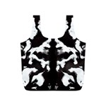 Rorschach Ink Blot Pattern Full Print Recycle Bag (S) Front