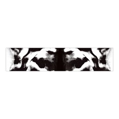 Rorschach Ink Blot Pattern Velvet Scrunchie by SpinnyChairDesigns