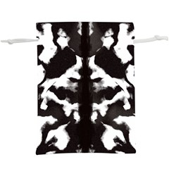 Rorschach Ink Blot Pattern  Lightweight Drawstring Pouch (xl) by SpinnyChairDesigns