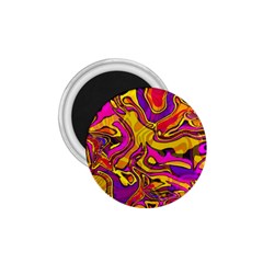 Colorful Boho Swirls Pattern 1 75  Magnets by SpinnyChairDesigns