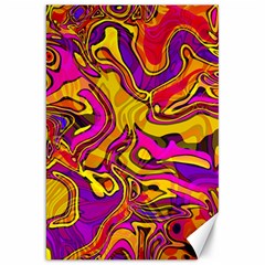 Colorful Boho Swirls Pattern Canvas 20  x 30 